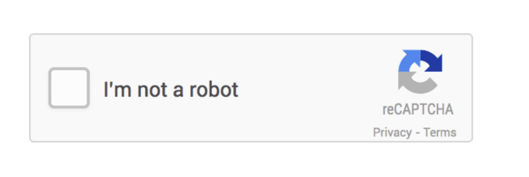 Screenshot 2025-09-19 at 3.25.18 PM reCAPTCHA security box