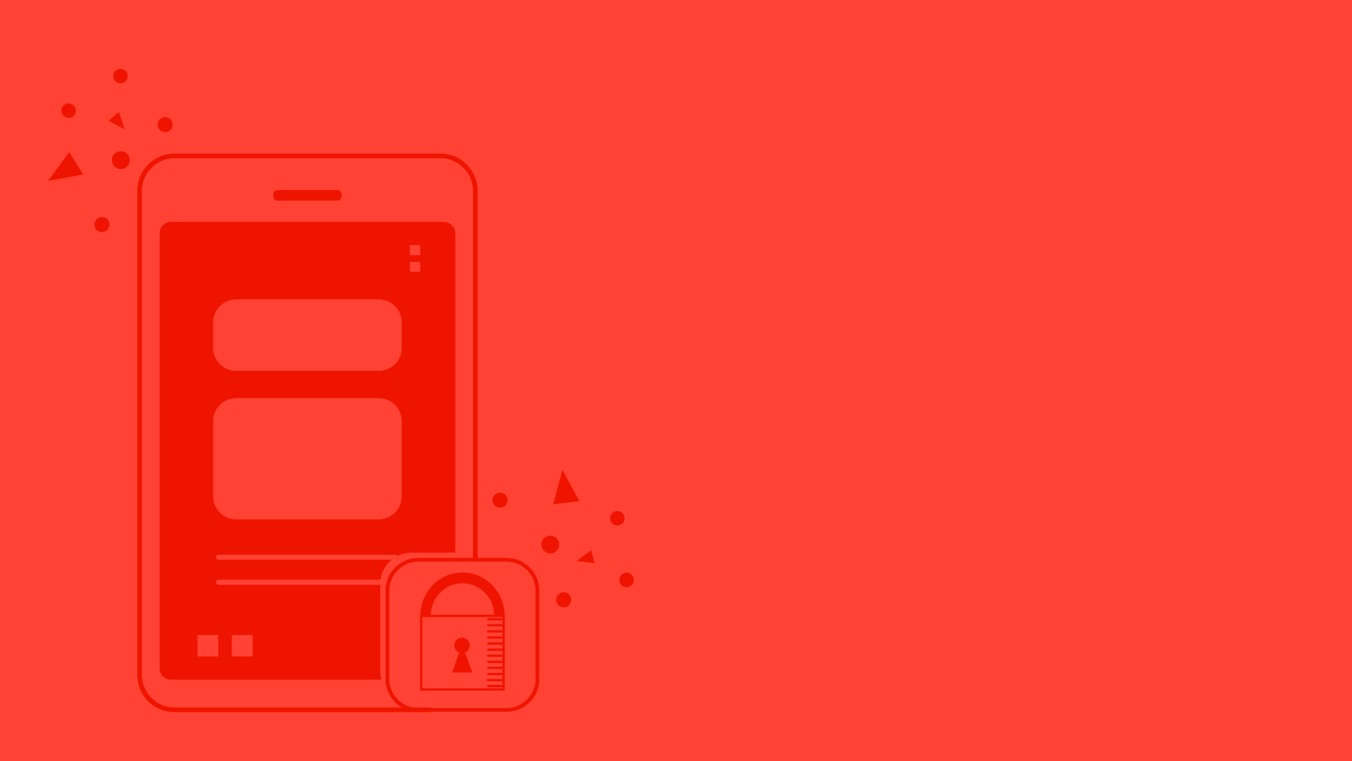 illustration of locked down iphone browser using iOS 15